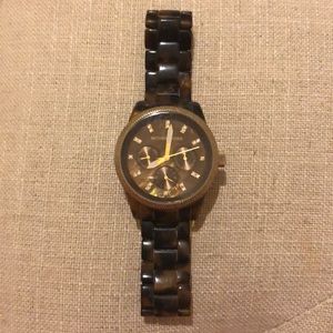 Michael Kors Tortoise Watch